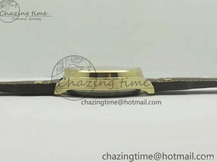 MIROTIME 0405 Big Pilot IW501005 Real Bronze ZF 1:1 Best Edition Black Dial on Brown Leather Strap A Sleek 7192